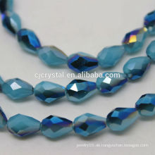 Glas Teardrop geformte Perlen Preise Kristall Perlen